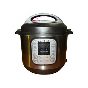 Instant Pot IP-DUO60 6 qt. 7-in1 Electric Pressure Cooker - Black/Silver